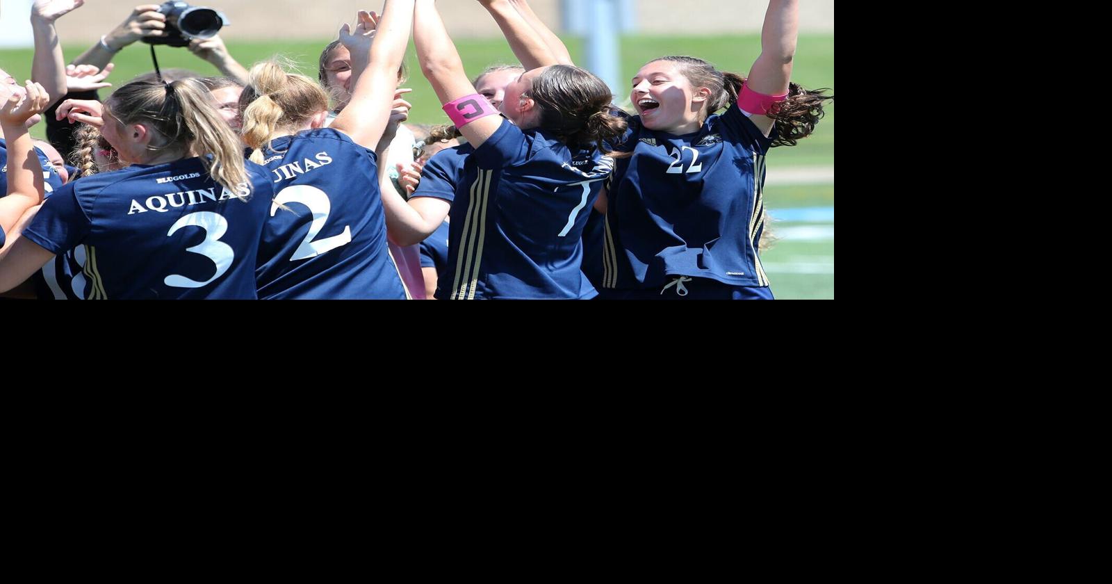 GIRLS SOCCER Aquinas girls soccer punches ticket to first state tournament since 2017 Jun 13, 2026 10 mins ago