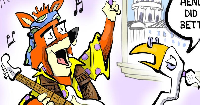 Oscar Fox channels Jimi Hendrix - Vimarsana News