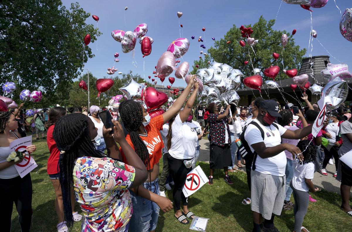 Mourners gather in park (copy)