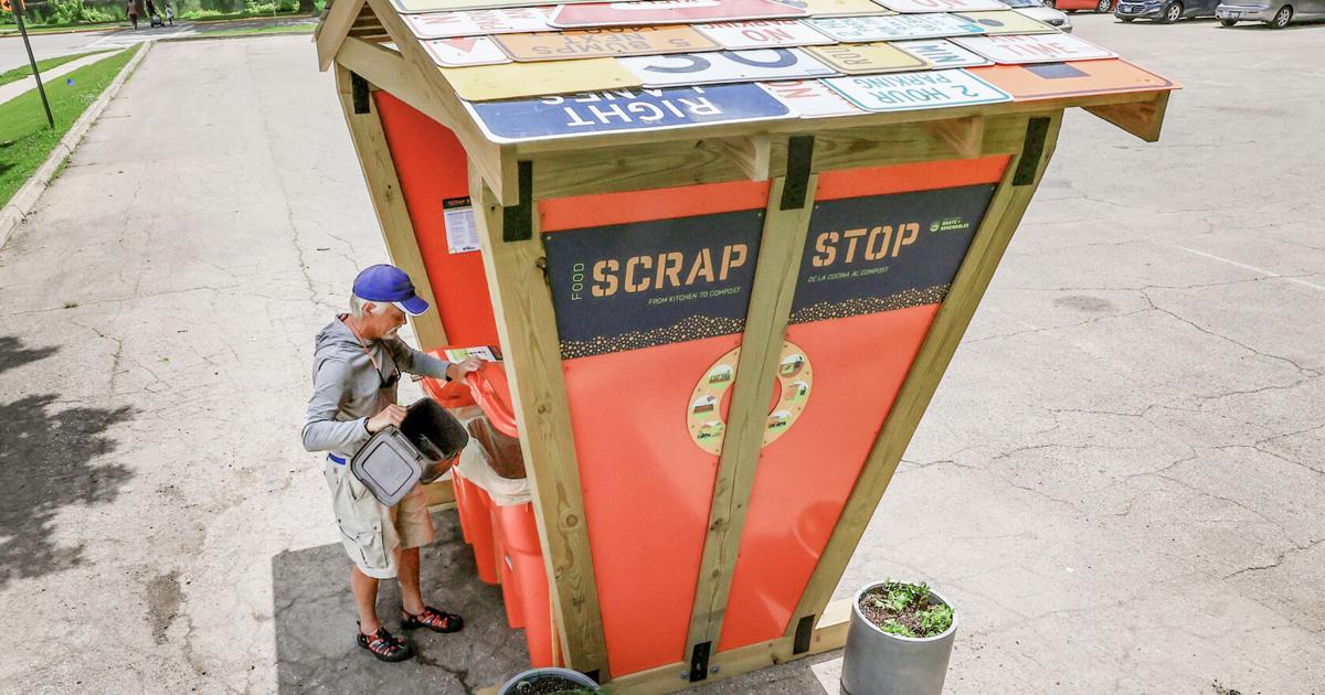 Compost Drop Off Dane County launches free food compost drop-off program