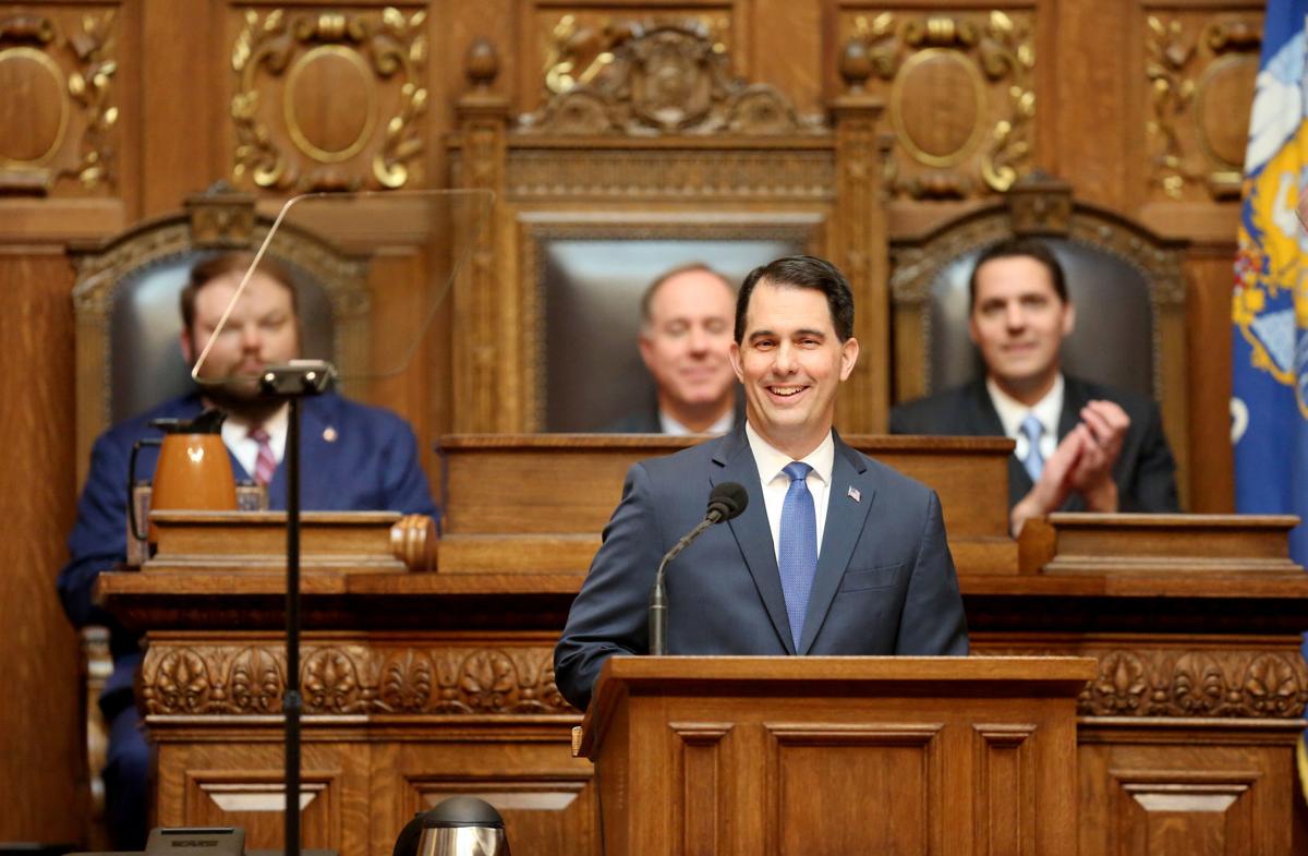 Scott Walker gives State of the State address