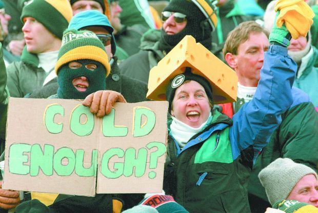 Green Bay Temperatures To Be In 20s For Packers Game