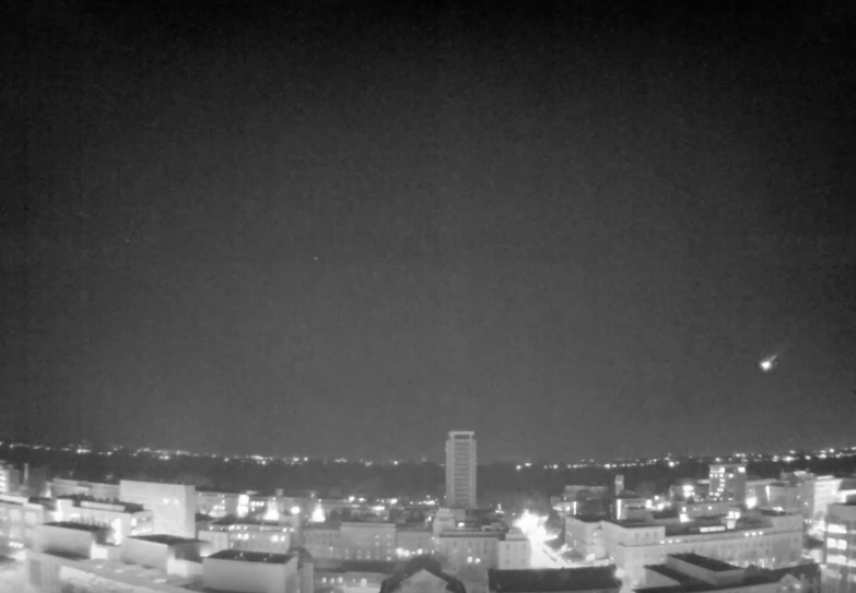 Lake Mendota meteor
