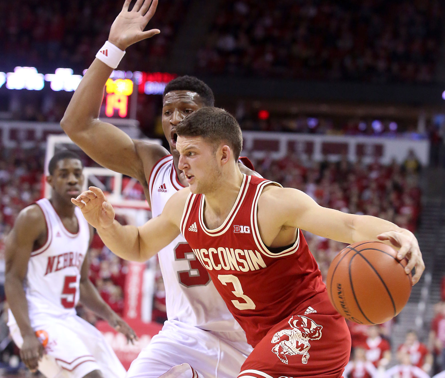 Badgers mens basketball Seen and heard at the Kohl Center