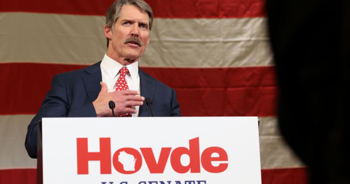Eric Hovde claims turnout crested 100%, but that's wrong