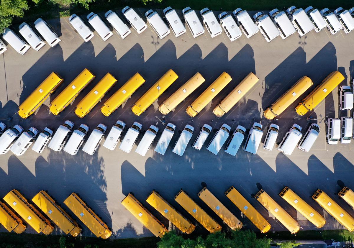 Idled buses