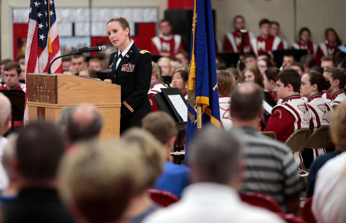 Mount Horeb veterans, residents remember fallen soldiers on Memorial Day