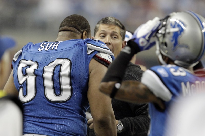 Lions' Ndamukong Suh hardly apologetic after personal foul call