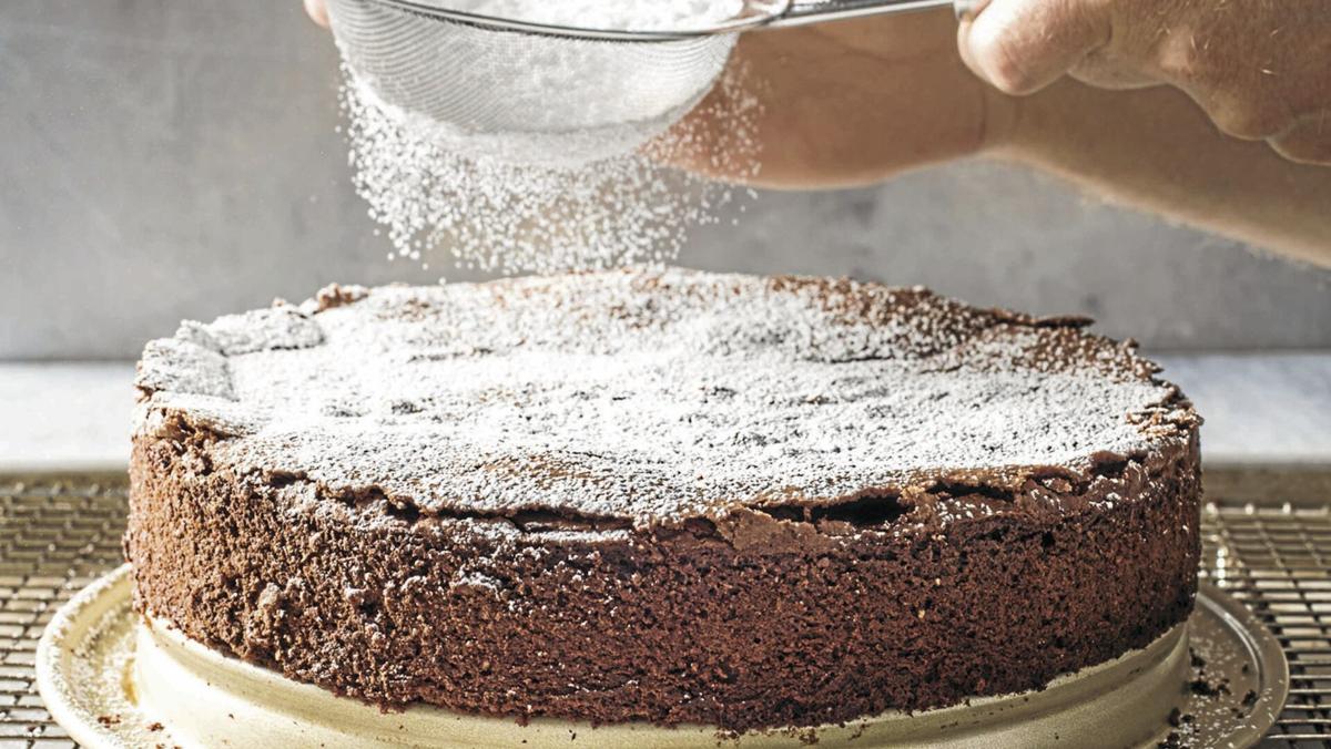 America's Test Kitchen Torta caprese ideal for entertaining