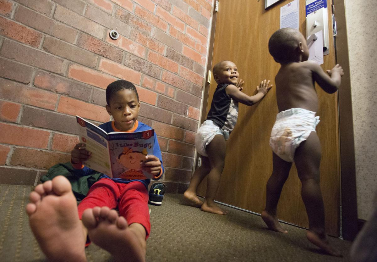 Dexter Lampley and family