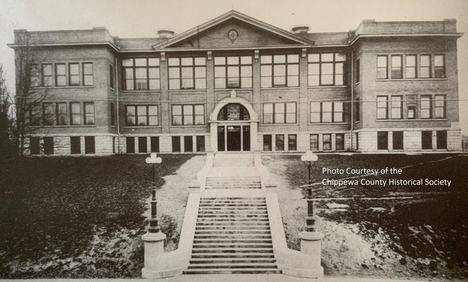 Time Capsule Chippewa Falls High School at Cedar and Bay Streets