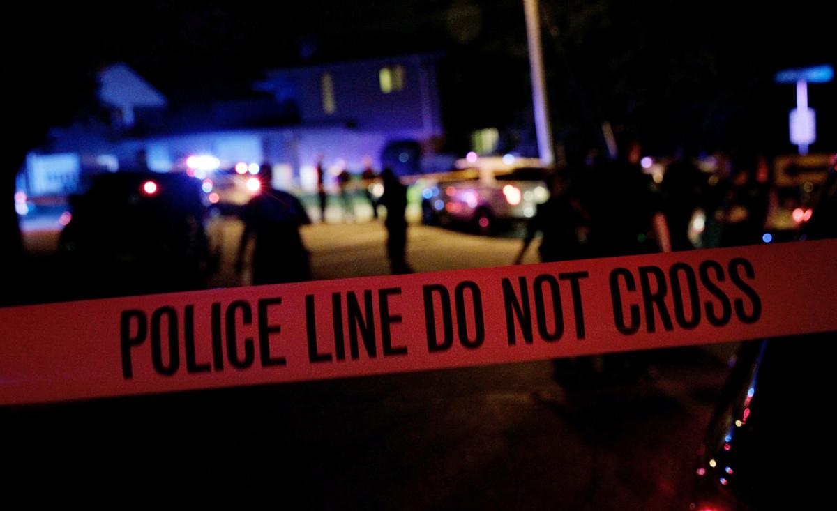 Madison police crime scene tape