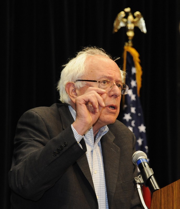 Bernie Sanders at Bob Fest