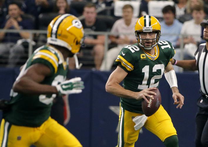 Aaron Rodgers, Packers continue dominance at AT&T Stadium with 34