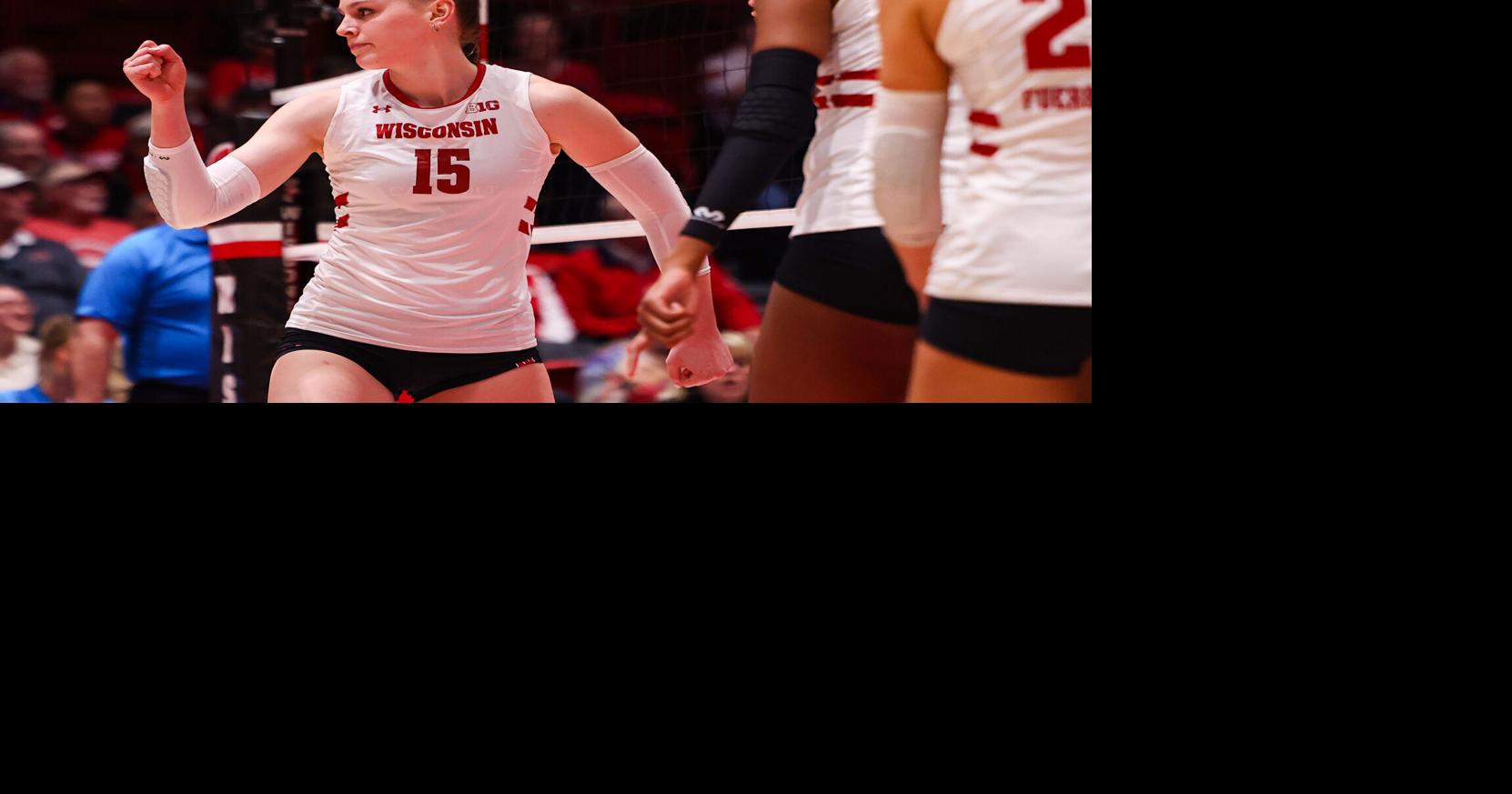 Wisconsin volleyball plays Nebraska on Halloween