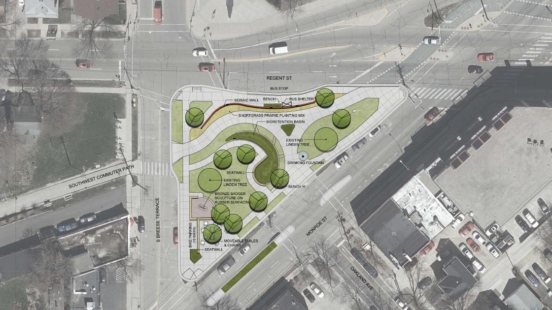 Wingra Park And Camp Randall Public >> Unused Monroe Street Crazylegs Triangle Will Become Green Mini Wingra Park And Camp Randall Public >> Unused Monroe Street Crazylegs Triangle Will Become Green Mini