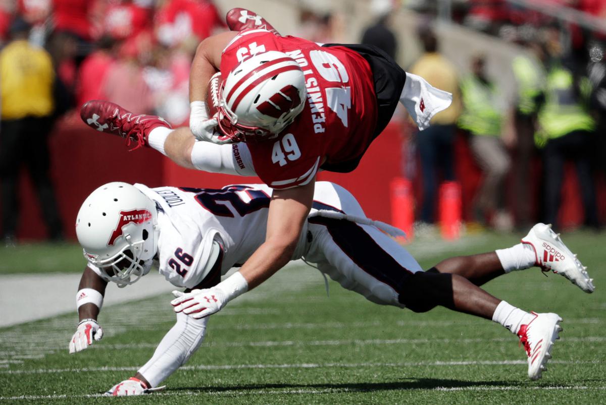 Badgers tight end Kyle Penniston enters NCAA transfer ...