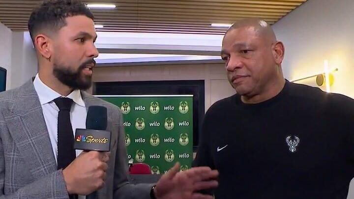 Bucks' "Doc" not Dad tonight.