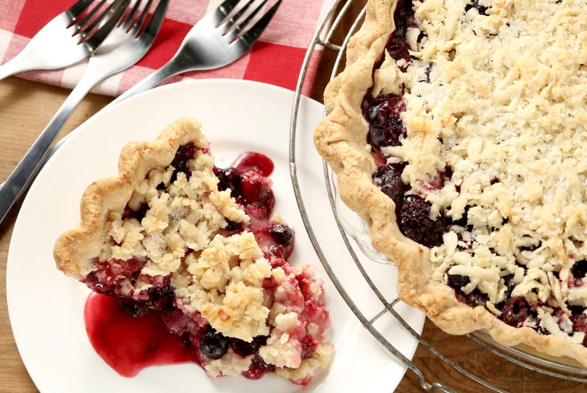 Bumbleberry pie