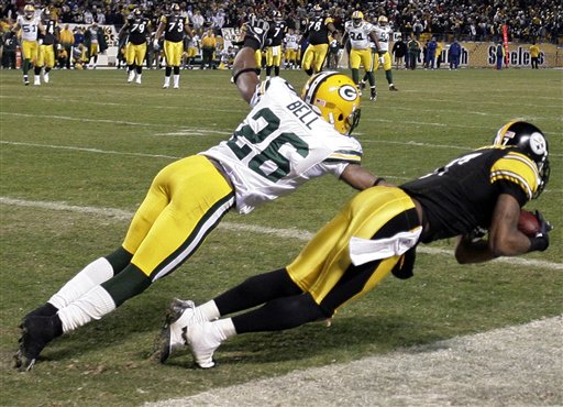 Looking back at Mike Wallace's catch to beat the Packers in 2009