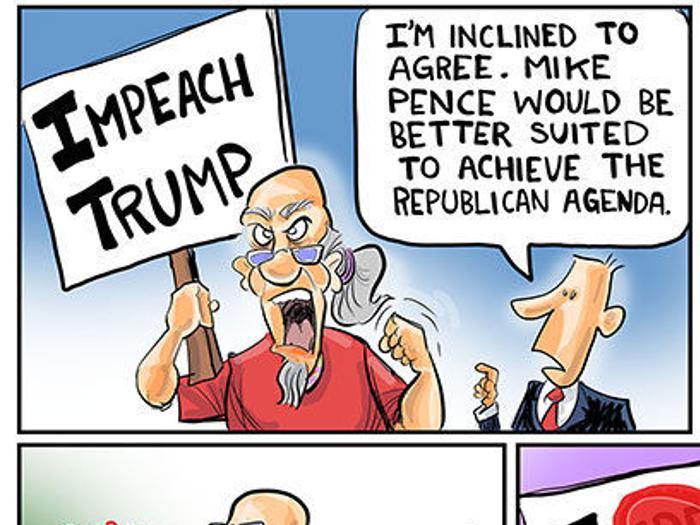 Hands On Wisconsin Liberal Rethinks Impeachment Plan Opinion Cartoon Madison Com