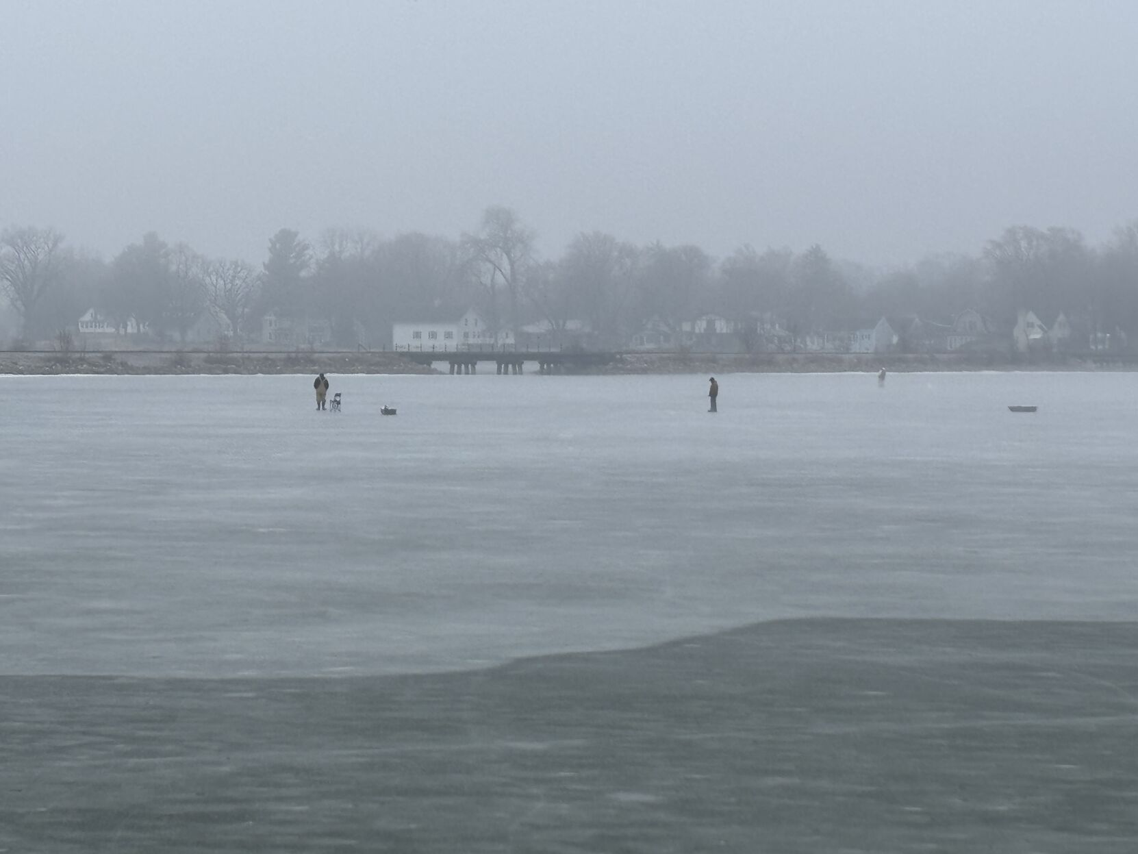 DNR warns that lake ice is unreliable, as temperatures warm