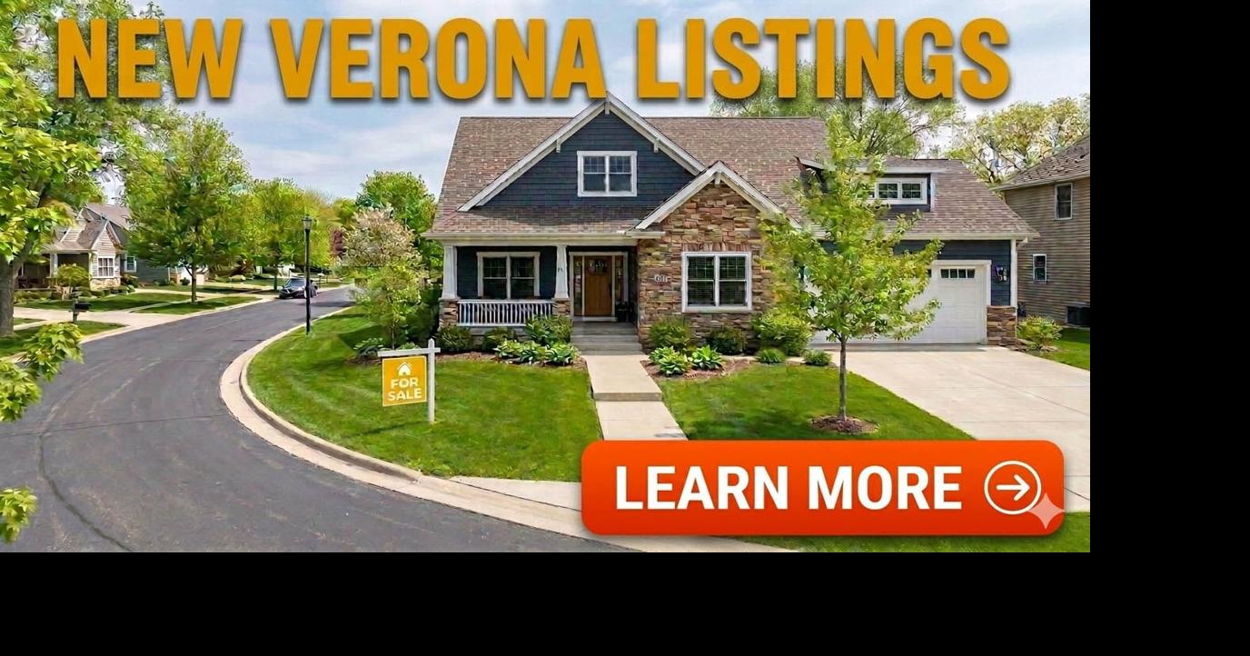 Newly Listed Homes in Verona, WI — Updated Jun. 10, 2026