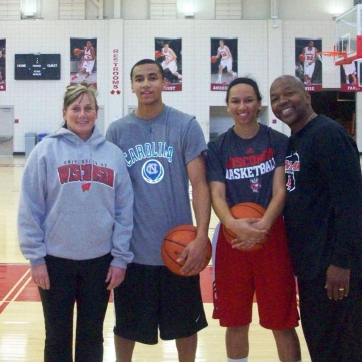 Morgan Paige Surrenders To Her Destiny Returns To Kohl Center As Assistant Coach For N Dakota State Wisconsin Badgers Women S Basketball Madison Com