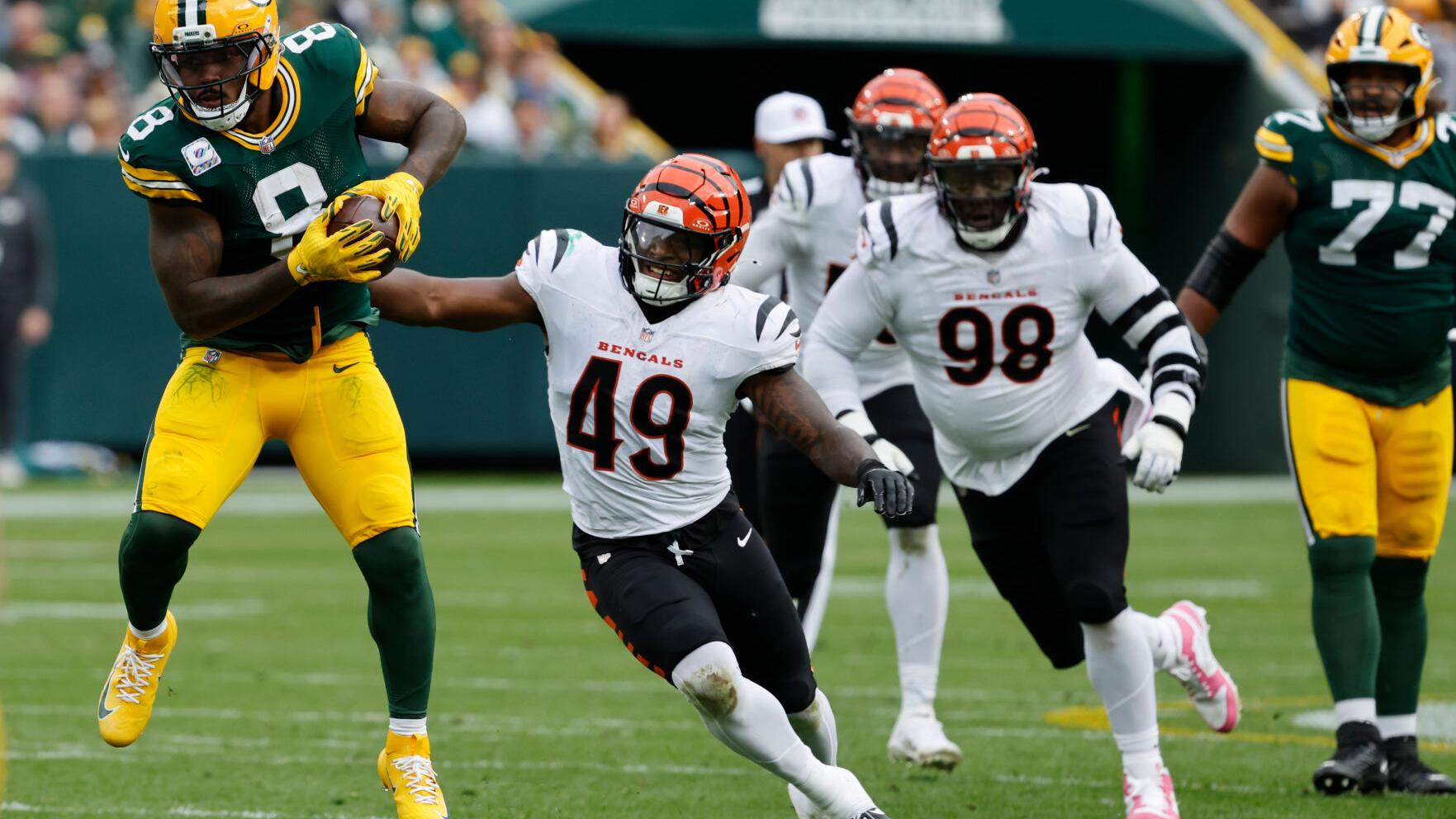 Bengals are going all-in on rookies as Barrett Carter takes over at linebacker
