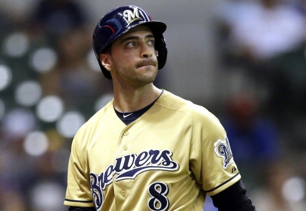 Brewers\' Ryan Braun admits \'mistakes,\' suspended for remainder of season