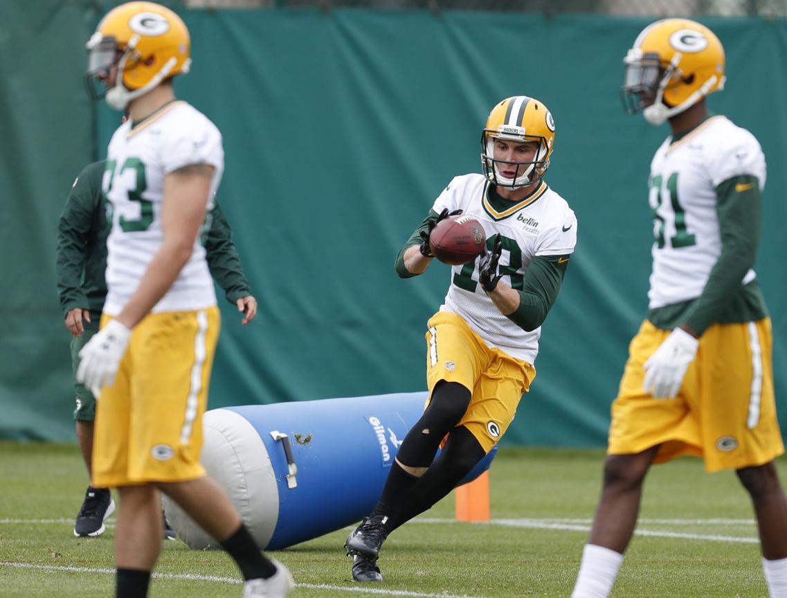 Packers: Receiver Max McCaffrey battling long odds to earn spot on crowded  roster