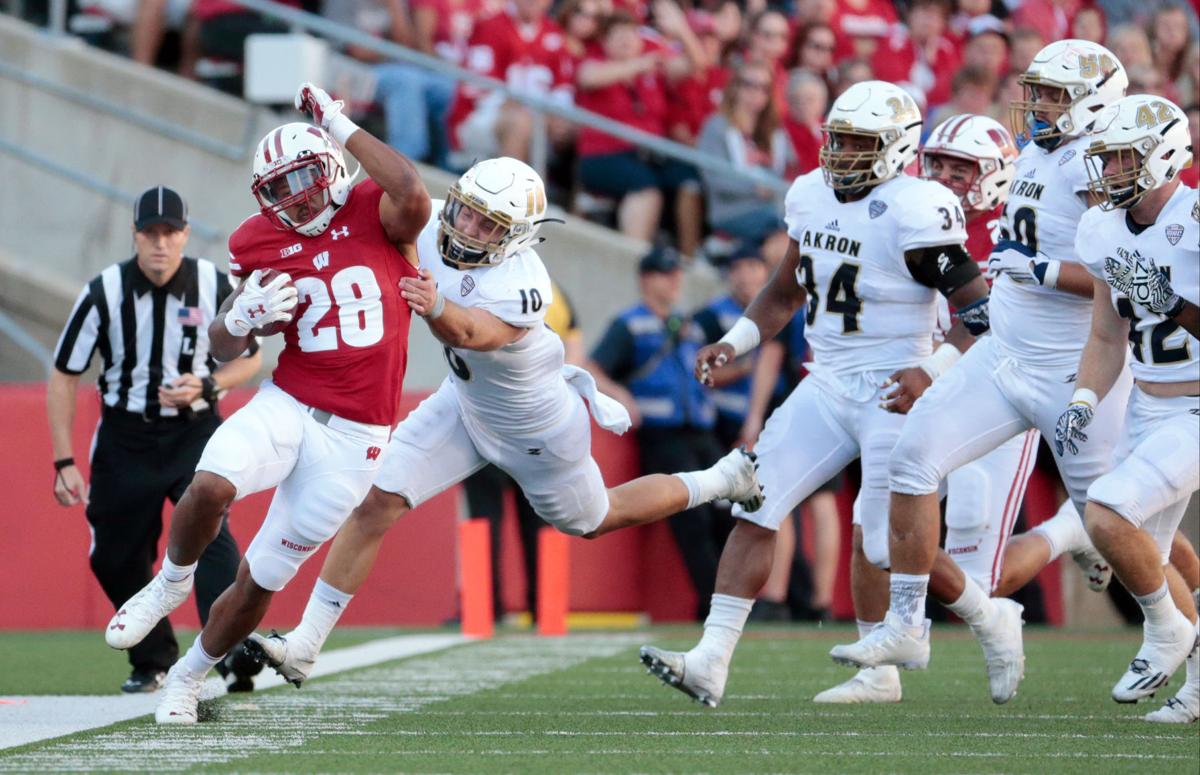 Badgers Football Wisconsin Running Back Competition Extends