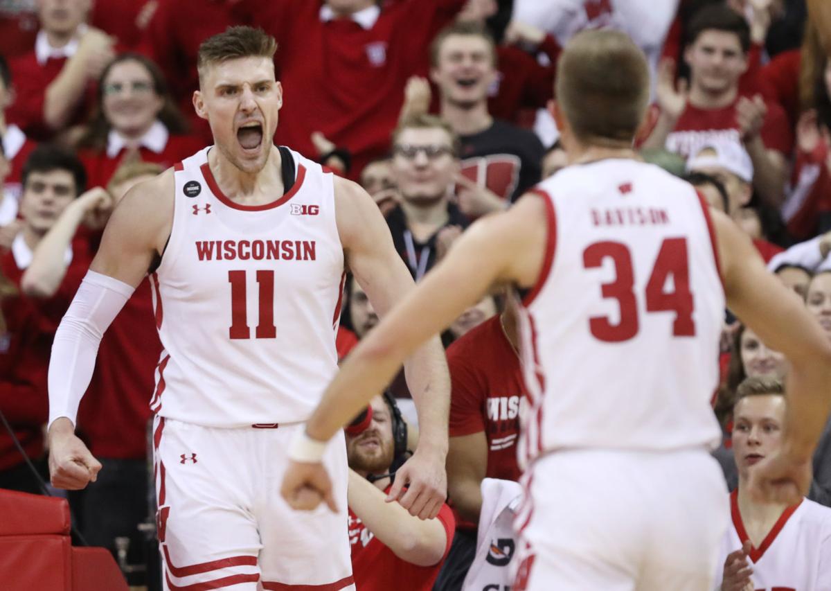 No Surrender Brad Davison S Last Minute Heroics Lift Wisconsin Badgers Over Maryland Terrapins Wisconsin Badgers Men S Basketball Madison Com