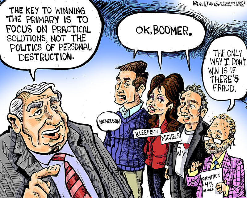 Hands on Wisconsin: 'OK, boomer' – GOP candidates ignore Tommy Thompson