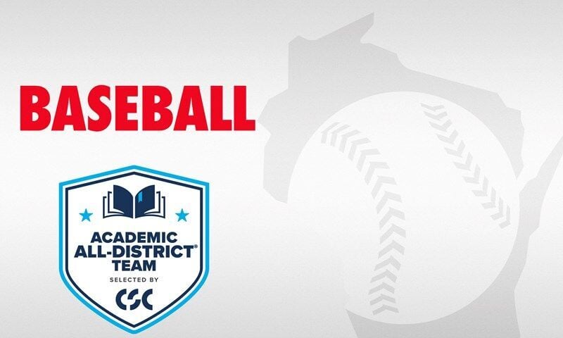 Twenty-Six Named To CSC Academic All-District® Baseball Team