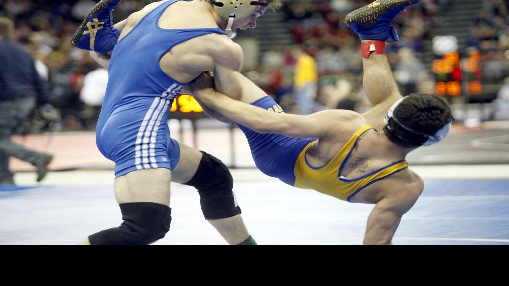WIAA state wrestling The scene at the Kohl Center High School