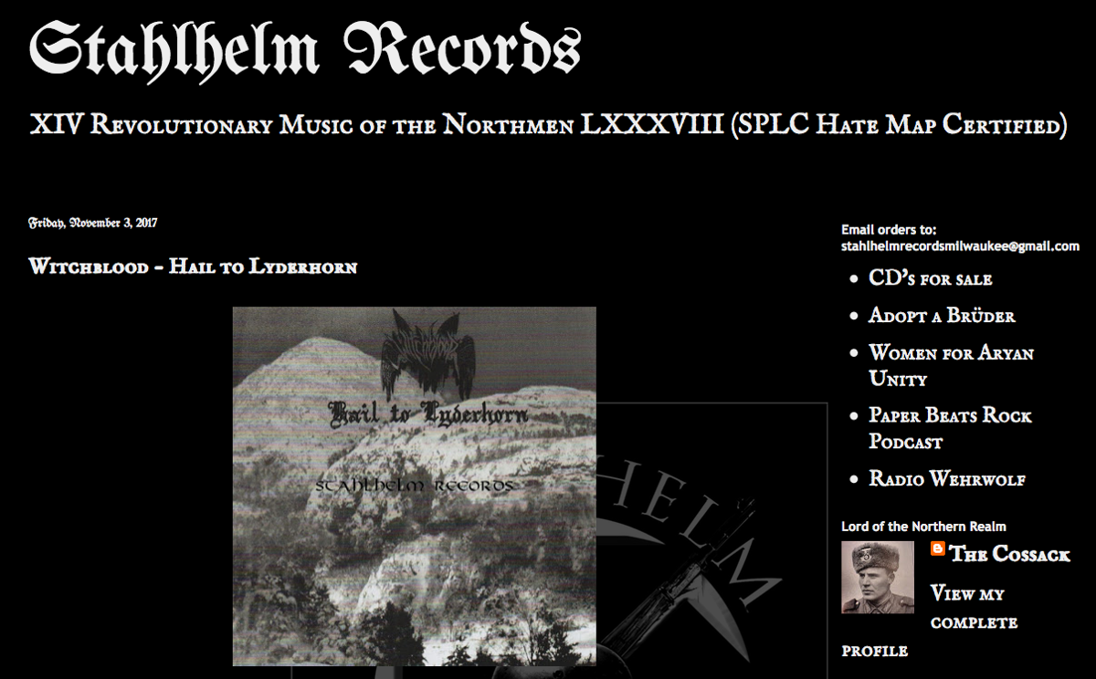 Screenshot Stahlhelm Records
