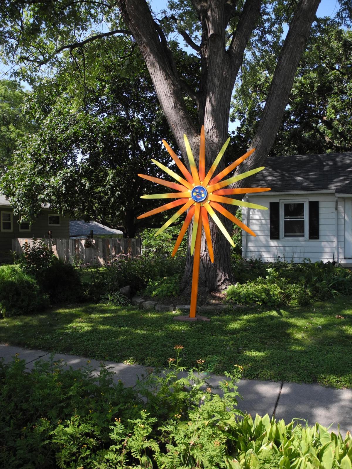 Madison Artist Angela Richardsons Face >> Handmade Sculptures Turn A Northside Neighborhood Into A Walking Art Madison Artist Angela Richardsons Face >> Handmade Sculptures Turn A Northside Neighborhood Into A Walking Art