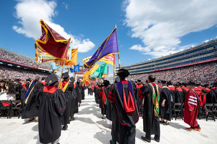 A Camp Randall commencement