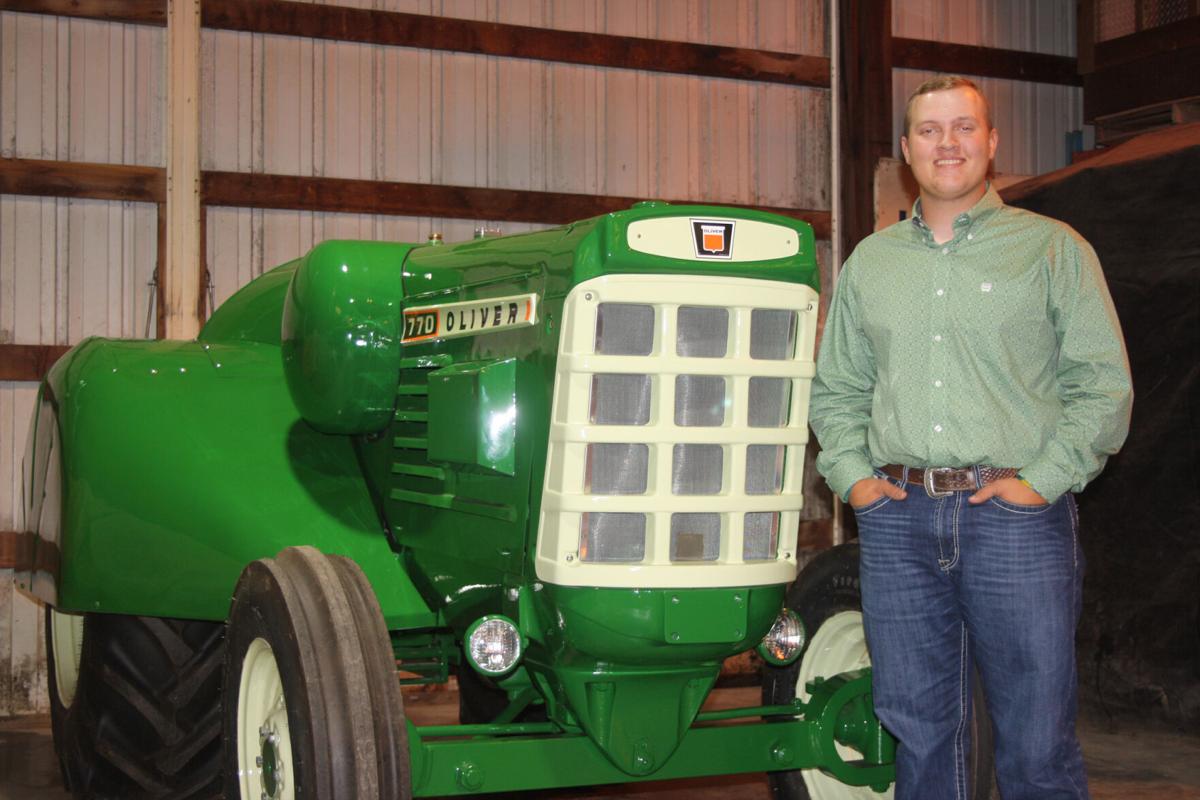Lyndon Station farmer entering rebuilt tractor in national competition