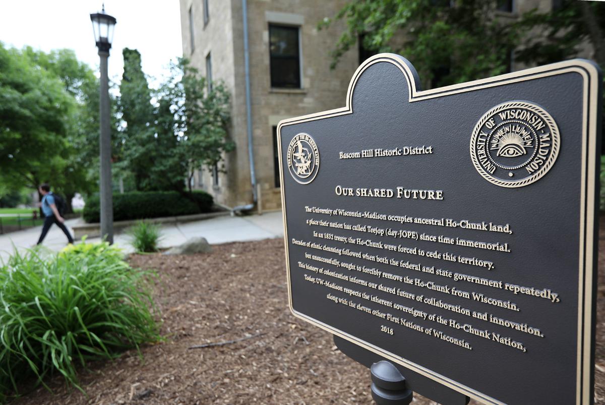 New UW-Madison plaque recognizes ancestral home of the Ho-Chunk