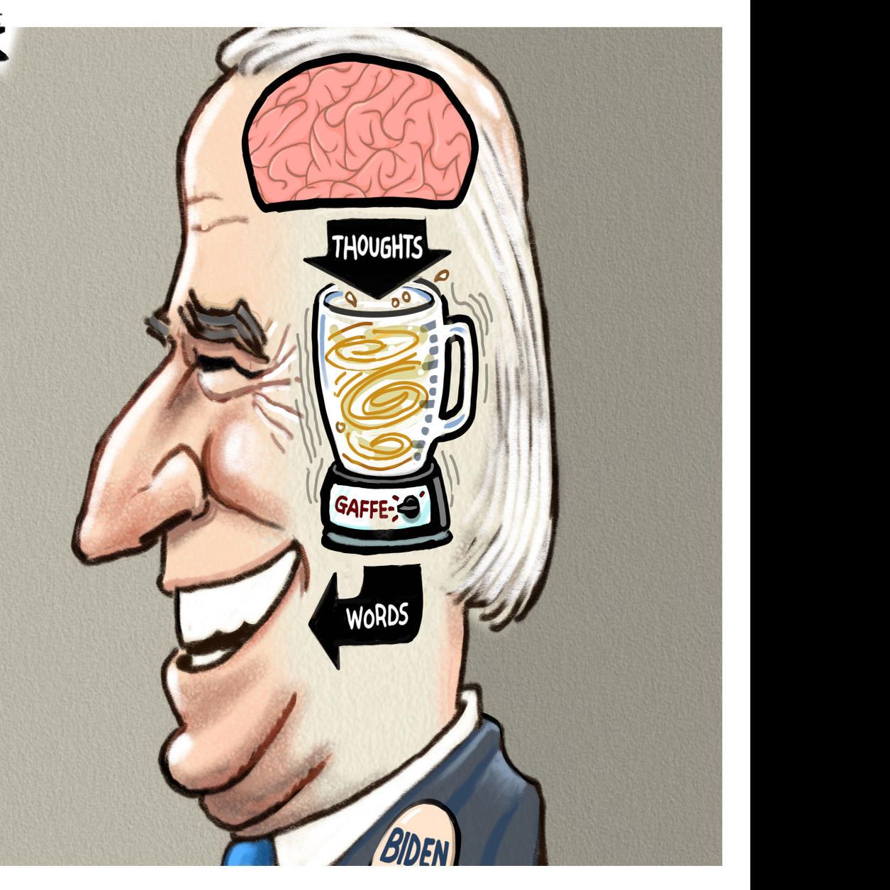 Joe Biden S Gaffes Explained In Steve Sack S Latest Political Cartoon Opinion Cartoon Madison Com
