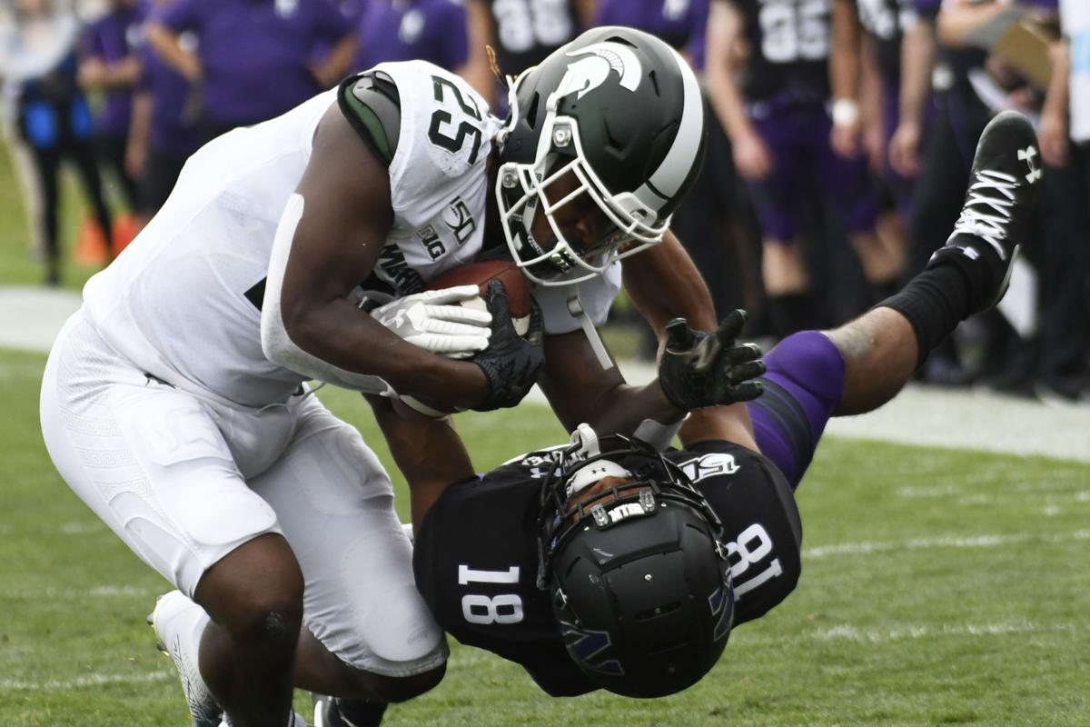 APTOPIX Michigan State Northwestern Football