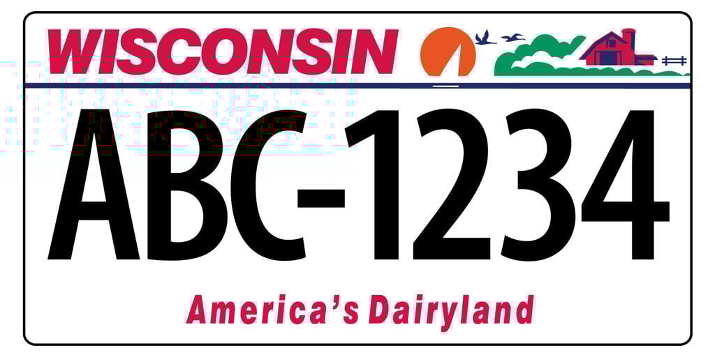 Wisconsin License Plates To Have 7 Characters All 6 Character Wisconsin License Plates To Have 7 Characters All 6 Character Combos Been Used Local News Madison Com