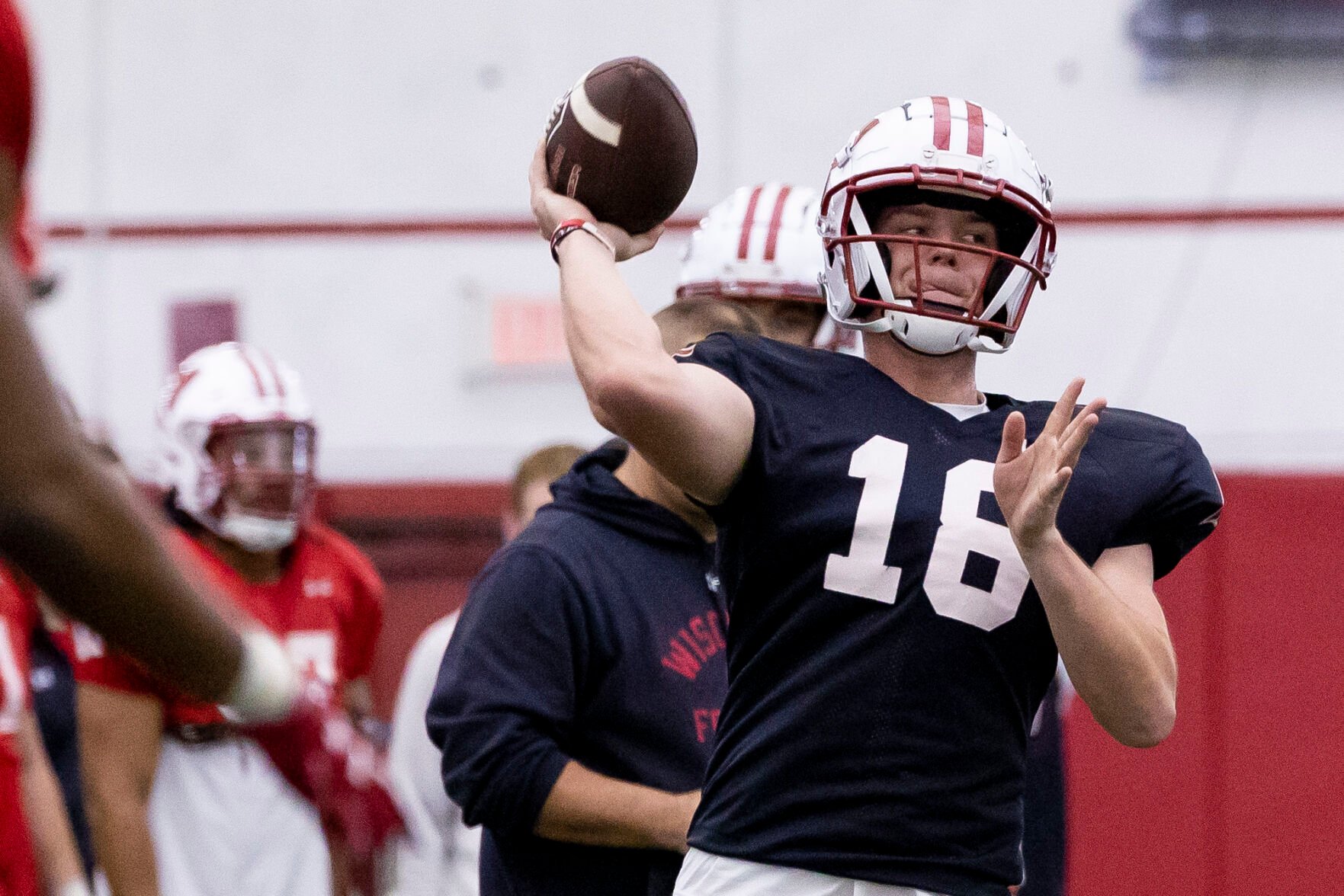 Wisconsin Football: Quarterback Braedyn Locke Confident