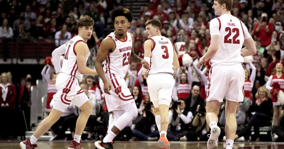 Wisconsin Cap Photos: Wisconsin men's basketball comes up short against Michigan State