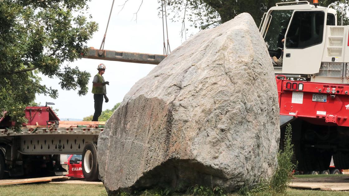University to remove boulder seen as racist symbol