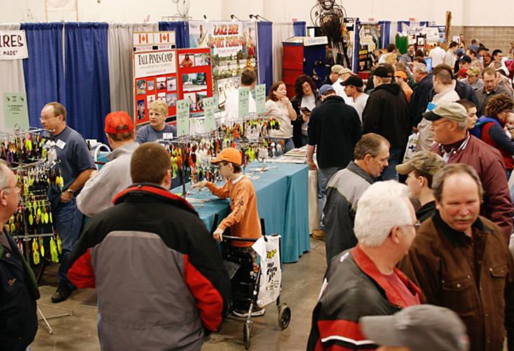 Patrick Durkin All geared up for Wisconsin Fishing Expo