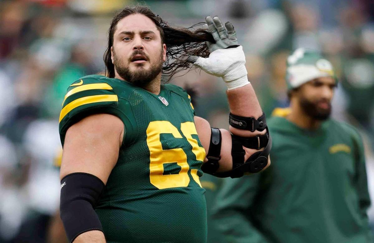 Packers feel they have more offensive line options because of David Bakhtiari's progress