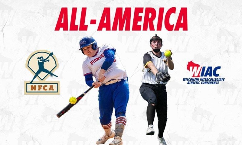 UW-Oshkosh’s Sanford and UW-Platteville’s Dietz Secure NFCA All-America Honors; Sanford Tabbed Division III Freshman of the Year